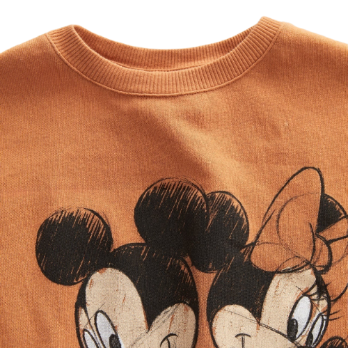 Mickey & Minnie Baskılı T-shirt